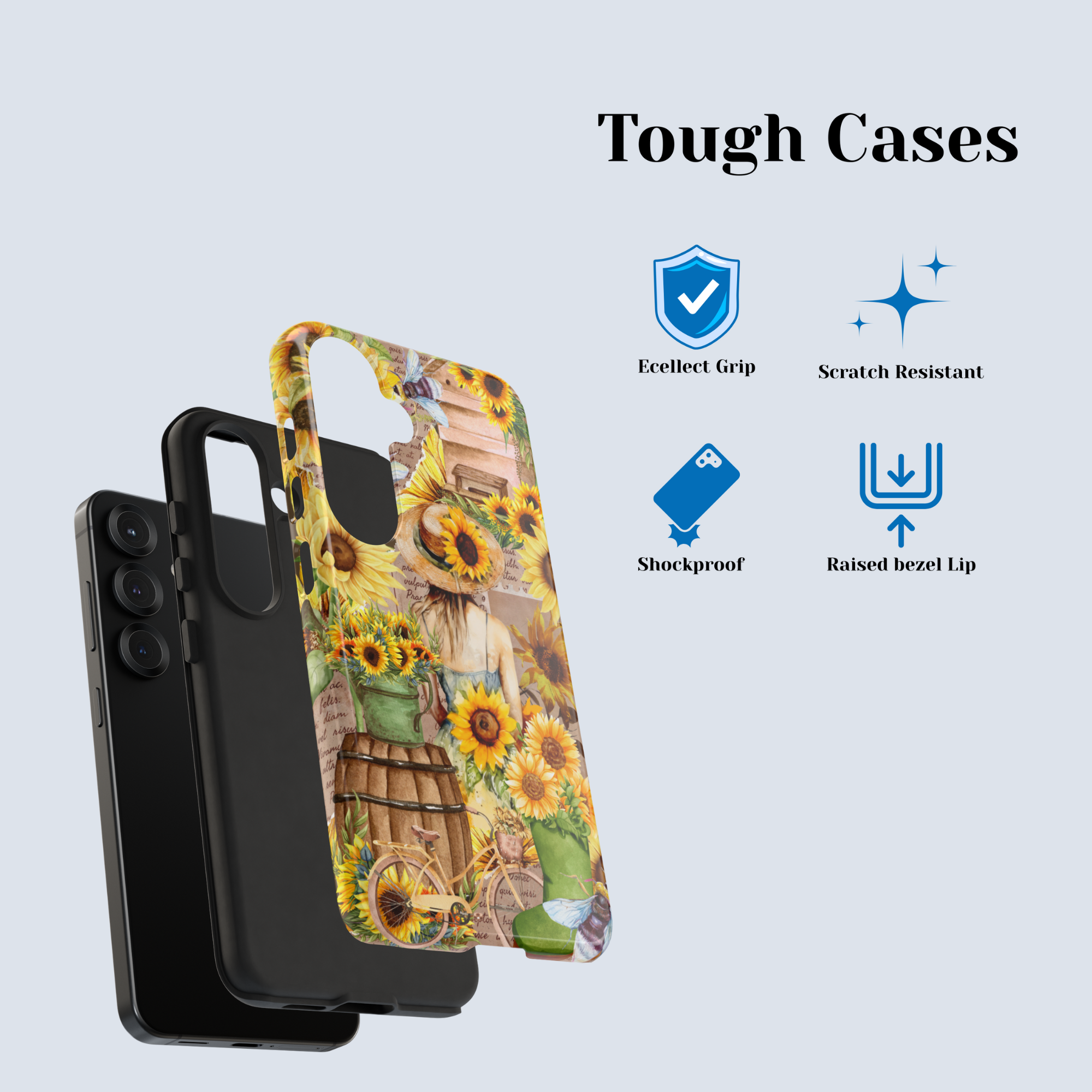 Sunflower Cottagecore Phone Case