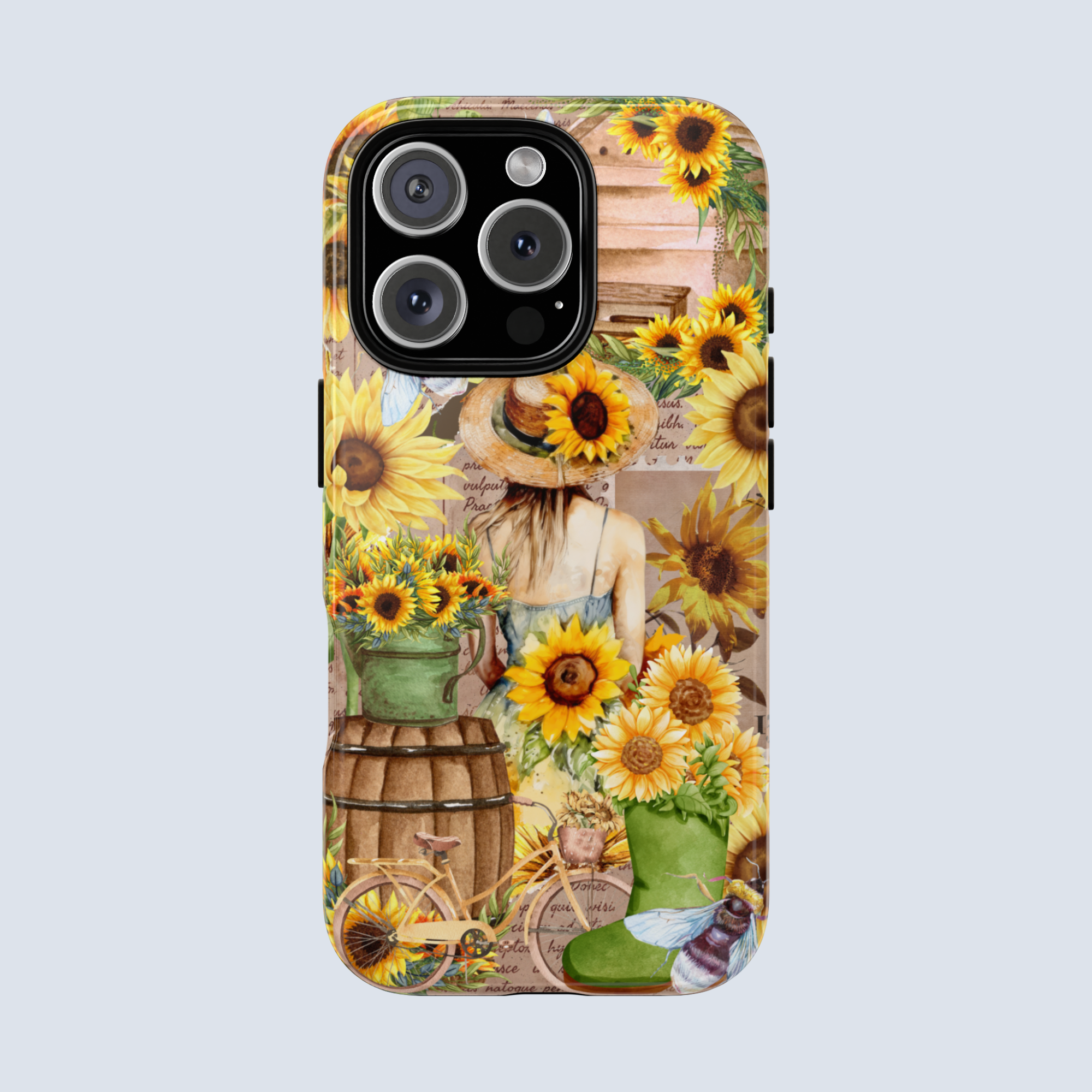 Sunflower Cottagecore Phone Case