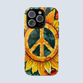 Sunflower Peace Phone Case